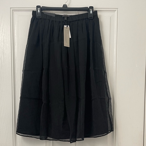 Banana Republic Dresses & Skirts - NWT Women’s Petite Black Banana Republic Tulle Midi Skirt